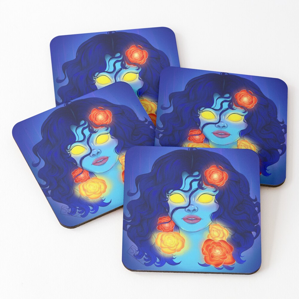 Item preview, Coasters (Set of 4) designed and sold by squidpeg.