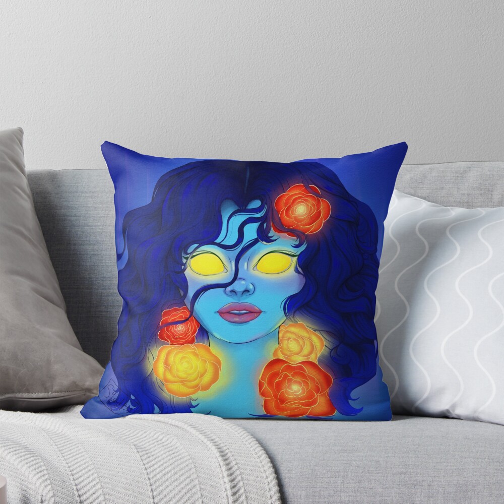 Item preview, Throw Pillow designed and sold by squidpeg.