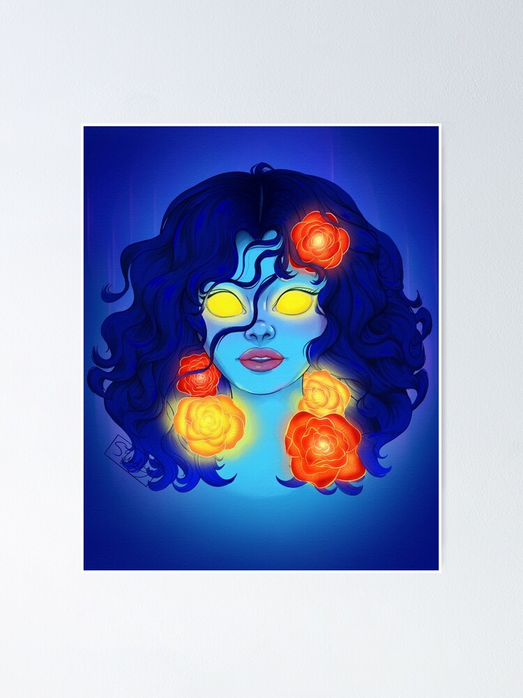 Thumbnail 1 of 3, Poster, Oracle Digital Painting designed and sold by squidpeg.