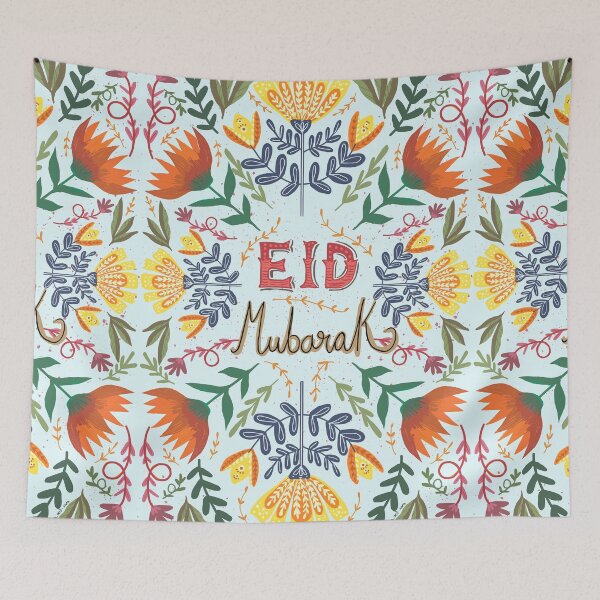 Item preview, Eid mubarak floral designed and sold by MadebySan.