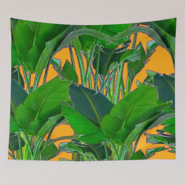 Item preview, TROPICAL GREEN & GOLD FOLIAGE ART  designed and sold by sharlesart.