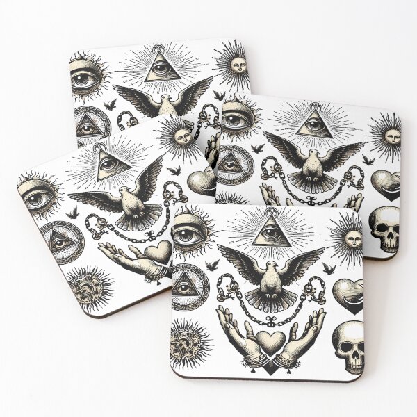 Item preview, Odd Fellows Symbols - Mysterious Fraternal Art v1 designed and sold by iwcus.