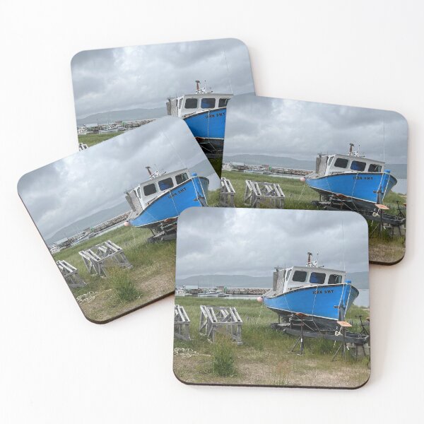 Item preview, Blue Fishing Boat-Ingonish designed and sold by Peter DiFranco.
