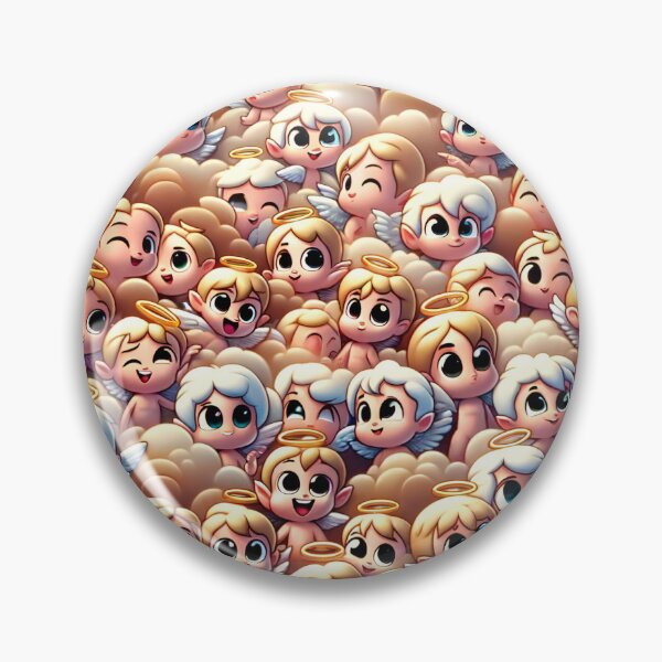 Item preview, Cherubic Delight: A Multitude of Angelic Expressions designed and sold by ArtComixHaven.