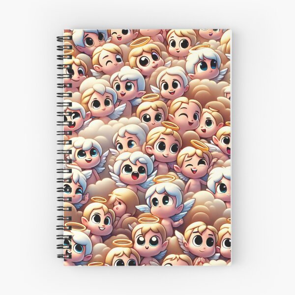 Item preview, Cherubic Delight: A Multitude of Angelic Expressions designed and sold by ArtComixHaven.