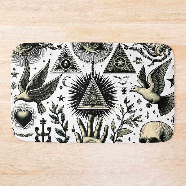 Item preview, Odd Fellows Symbols - Mysterious Fraternal Art v2 designed and sold by iwcus.