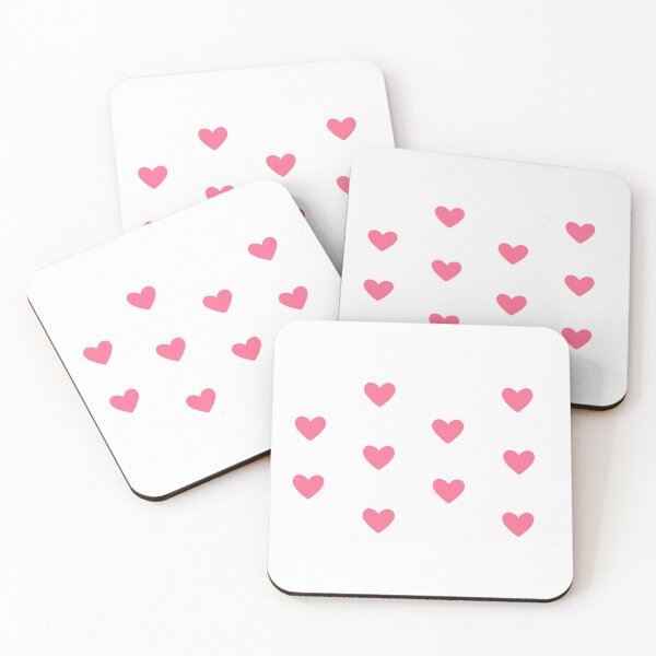 Item preview, little pink hearts designed and sold by cowprints.