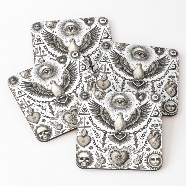 Item preview, Odd Fellows Symbols - Mysterious Fraternal Art v3 designed and sold by iwcus.