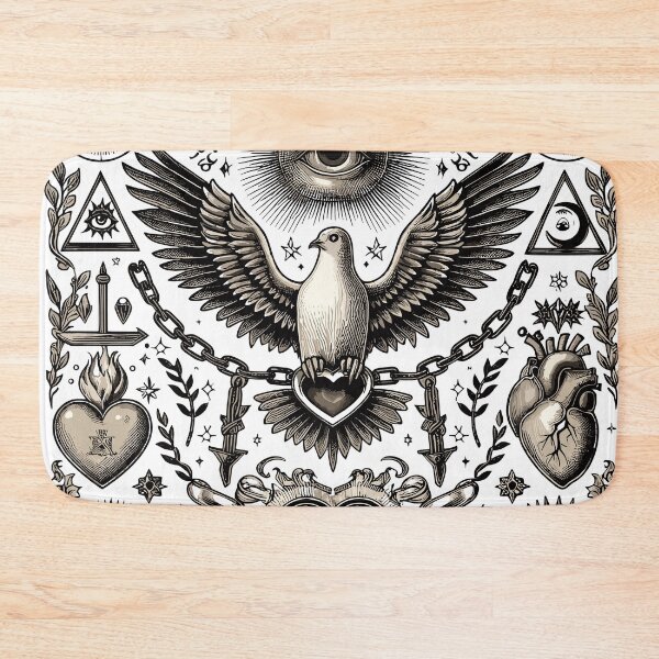Item preview, Odd Fellows Symbols - Mysterious Fraternal Art v3 designed and sold by iwcus.