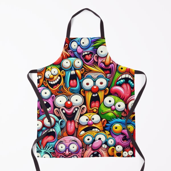Item preview, Eccentric Ensemble: A Spectrum of Whimsical Visages designed and sold by ArtComixHaven.