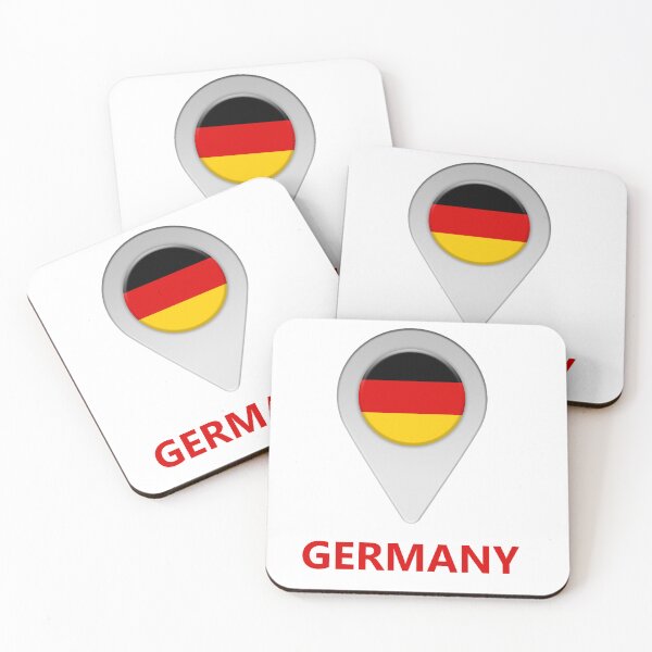 Item preview, Germany flag location icon designed and sold by Nick249.