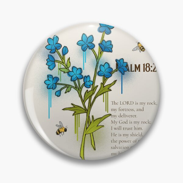 Item preview, pretty flowers with encouraging Bible verse designed and sold by Richard Kottman.