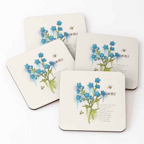 Item preview, pretty flowers with encouraging Bible verse designed and sold by Richard Kottman.