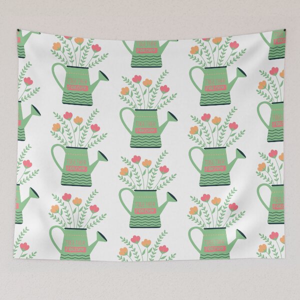 Item preview, Together Forever Watering Can Bouquet designed and sold by MochaMeli.