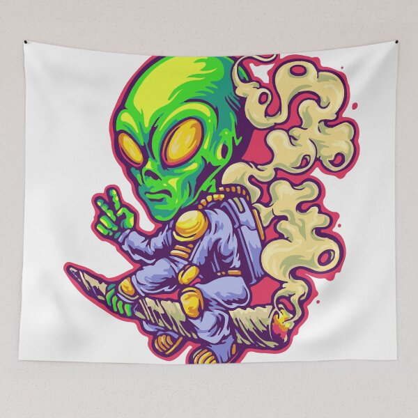 Item preview, rick and morty astronaut alien  designed and sold by samhawky.