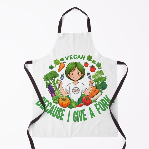 Item preview, Vegan, Because I Give A Fork! designed and sold by 3Brew-Designs.