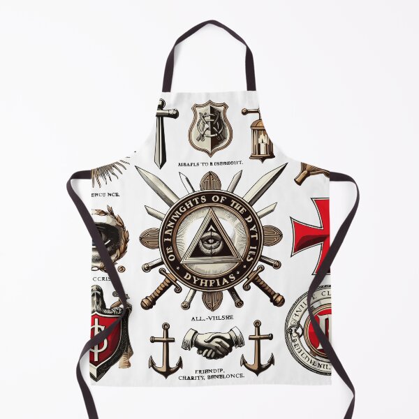 Item preview, Knights of Pythias Symbols - Fraternity and Unity v2 designed and sold by iwcus.