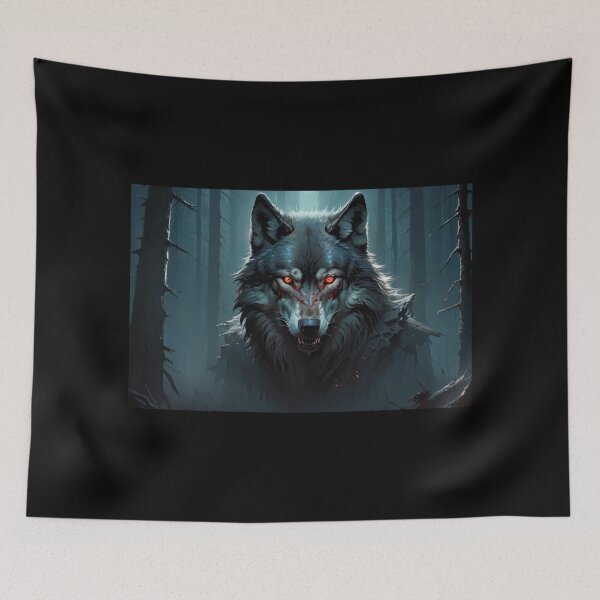 Item preview, Mythical wolf designed and sold by wolfgangrainer.