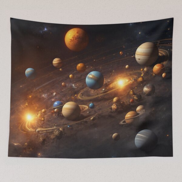 Item preview, Imaginary Solar System designed and sold by LunarNebula.