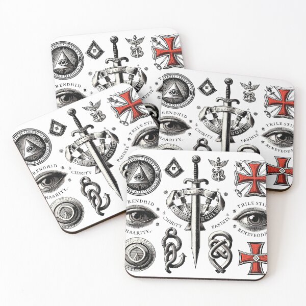 Item preview, Knights of Pythias Symbols - Fraternity and Unity v3 designed and sold by iwcus.