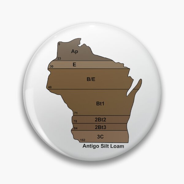 Item preview, State Soil of Wisconsin - Antigo Silt Loam designed and sold by WalkerCrane.