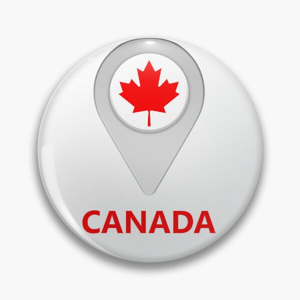 Item preview, Canada flag location icon designed and sold by Nick249.