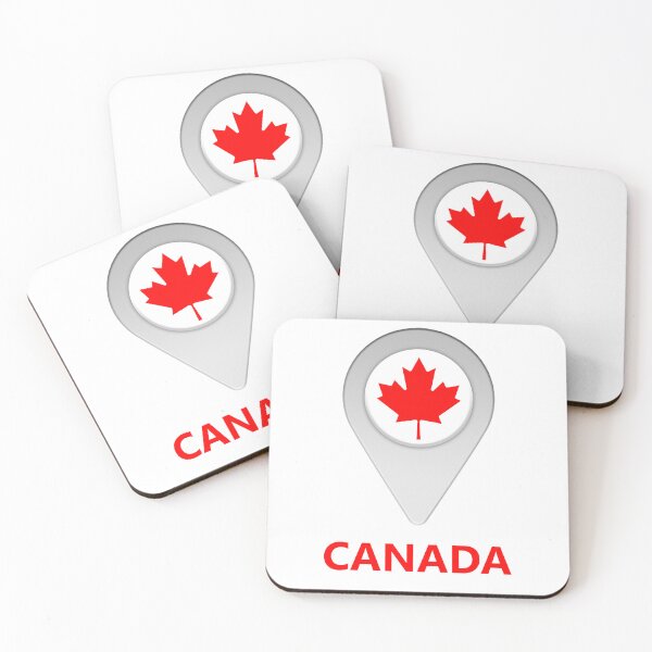 Item preview, Canada flag location icon designed and sold by Nick249.