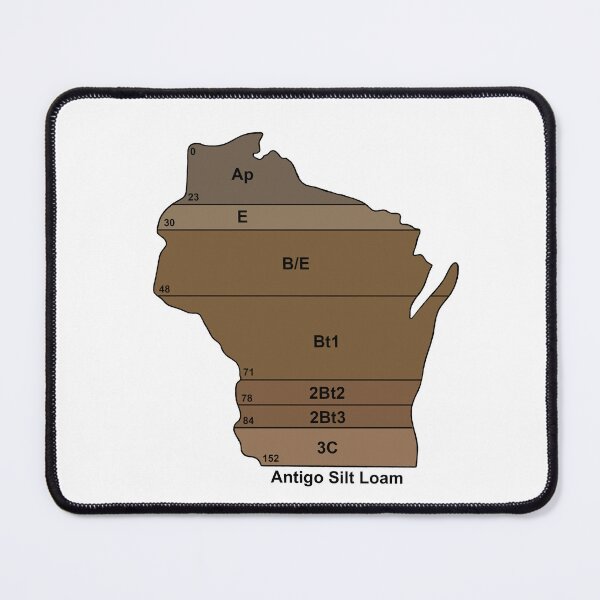 Item preview, State Soil of Wisconsin - Antigo Silt Loam designed and sold by WalkerCrane.
