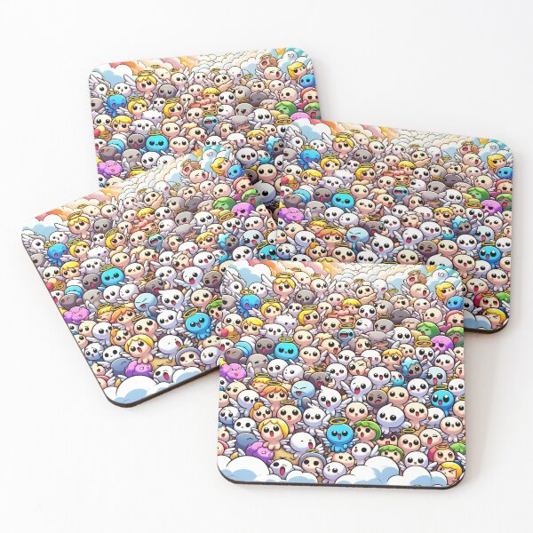 Item preview, Celestial Jubilee: An Array of Blissful Cartoon Cherubs designed and sold by ArtComixHaven.