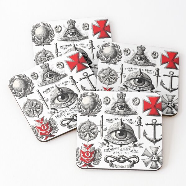 Item preview, Knights of Pythias Symbols - Fraternity and Unity v5 designed and sold by iwcus.