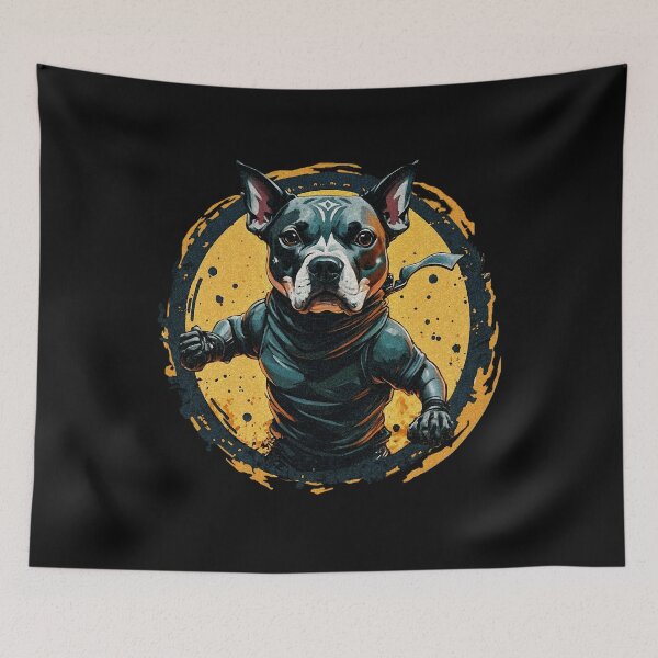 Item preview, Ninja Dog Mutant Mad Dogs  designed and sold by NOURLANDART.