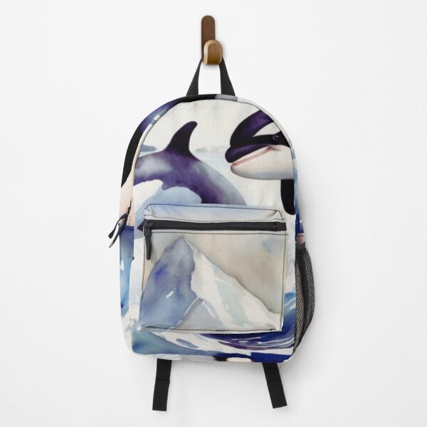 Item preview, "Orcas Breaching, " designed and sold by Frame of Mind .