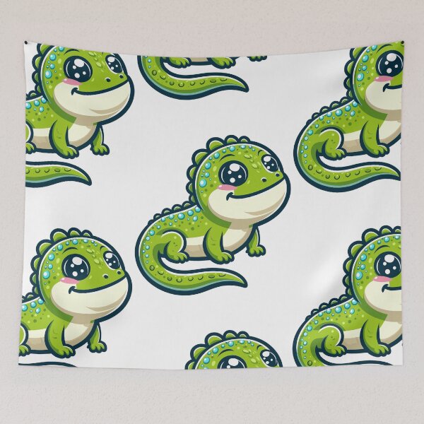 Item preview, Graceful Lizard Elegance designed and sold by ArtfulWeave.