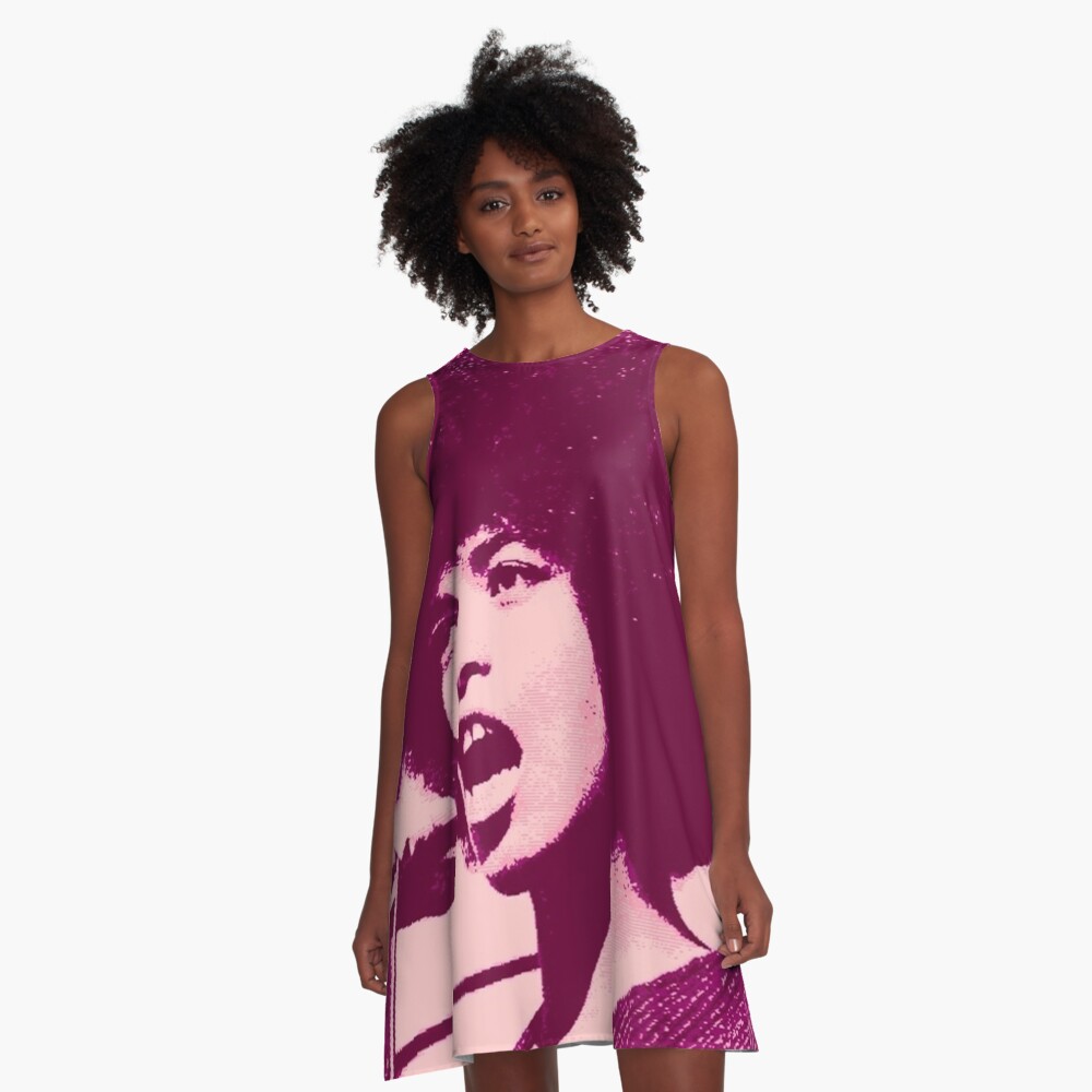 Vista previa del artículo con la obra «Vestido acampanado», diseñado y vendido por Thelittlelord.