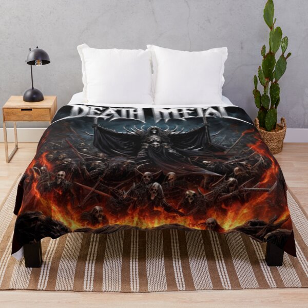 Item preview, Heavy Metal Death Metal Skulls Demons designed and sold by TheDarkWardrobe.