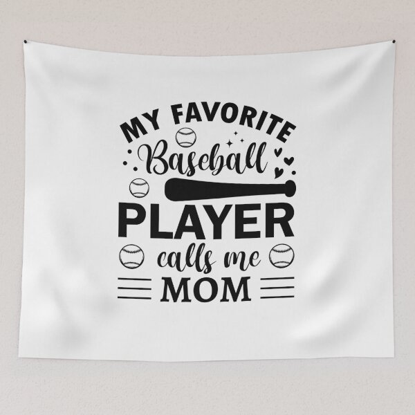 Item preview, MY FAVORITE BASKEBALL PLAYER CALLS ME MOM designed and sold by BorczVisuals.