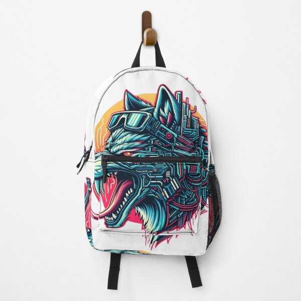 Item preview, Cyber Iconic Wolf designed and sold by MrAI-Store.
