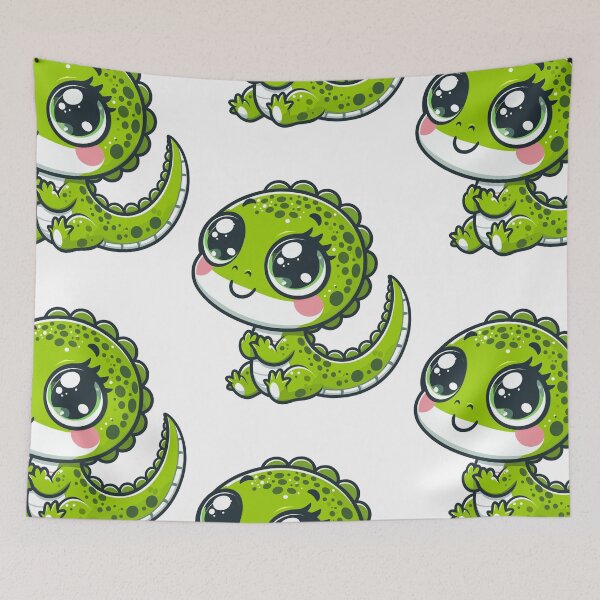 Item preview, Desert Explorer Lizard designed and sold by ArtfulWeave.