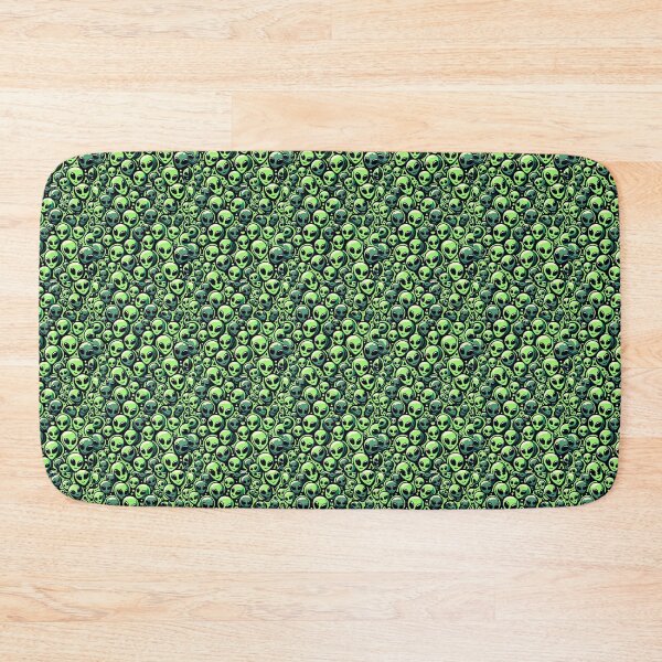 Item preview, green aliens pattern designed and sold by Mook-97.