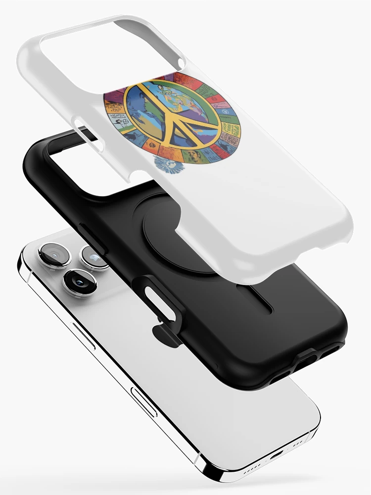 Thumbnail 2 of 4, iPhone Case, Logo for Peace designed and sold by RaccoolDesign.