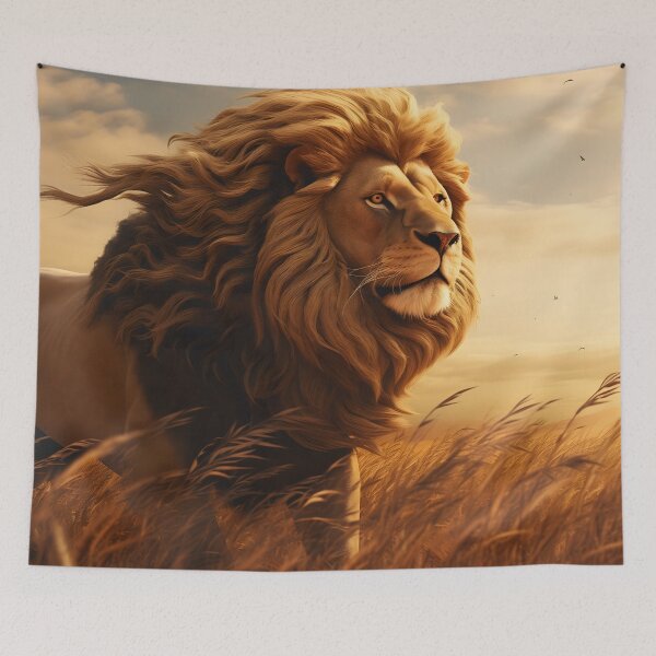 Item preview, Lion's Pride: The Power of the Roar designed and sold by DrawnThreads.