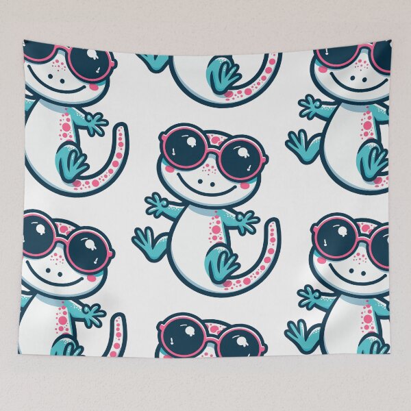 Item preview, Playful Lizard Cartoon designed and sold by ArtfulWeave.