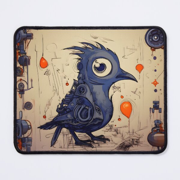 Item preview, Robot Bird designed and sold by CuteAndGritty.