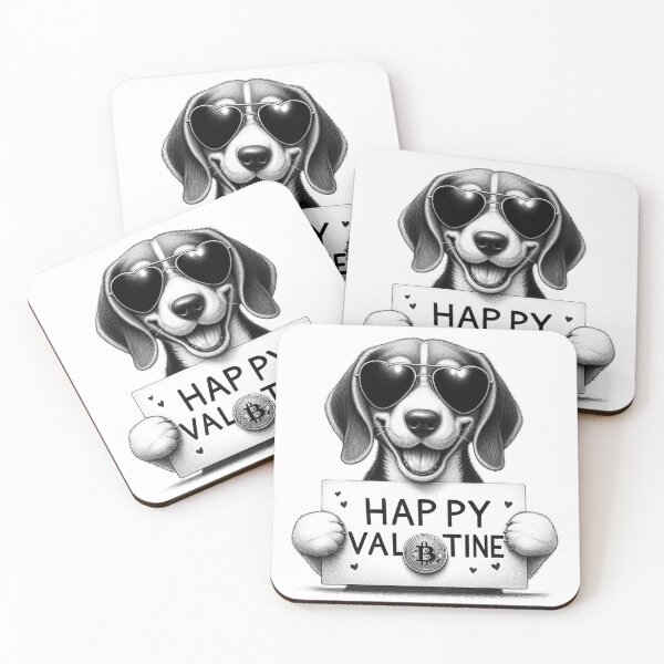 Item preview, Beagle Love Message: Happy Valentine designed and sold by hebaesta.
