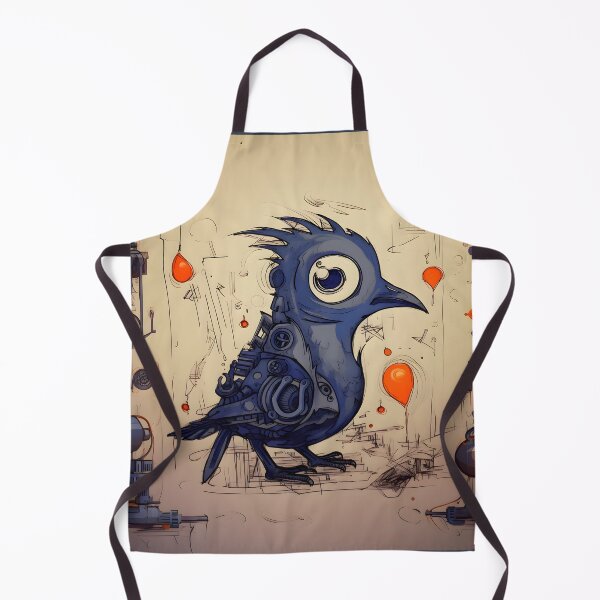 Item preview, Robot Bird designed and sold by CuteAndGritty.