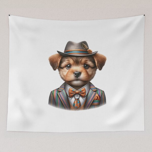 Item preview, Joey 'Jester' Genovese Puppy Dog Italian Mafia Gangster designed and sold by FunArt4Everyone.