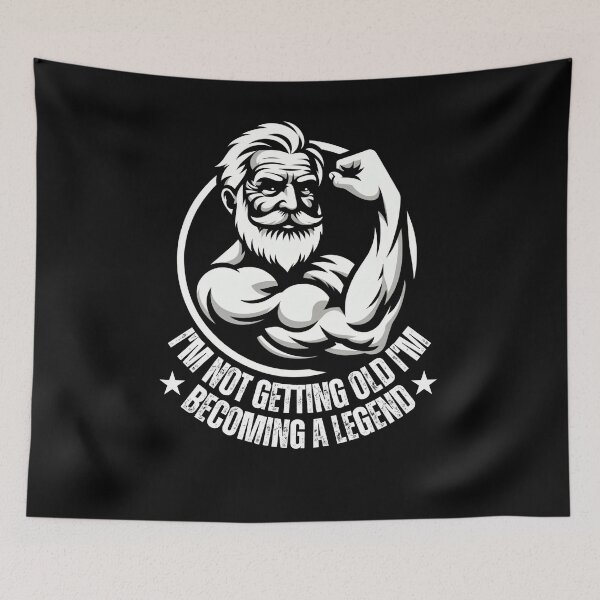 Item preview, I'm Not Getting Old I'm Becoming A Legend Birthday Gift Gym Lover  designed and sold by SlocifieShop.