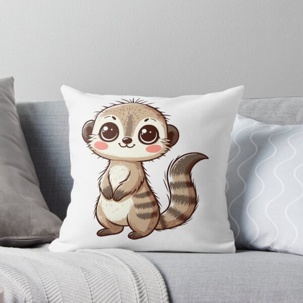 Item preview, Playful Meerkat Cartoon designed and sold by ArtfulWeave.