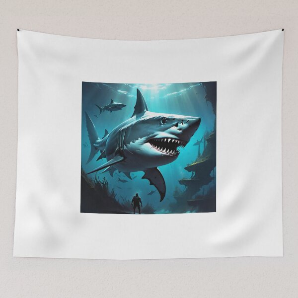 Item preview, Big Shark designed and sold by DreamistStore.