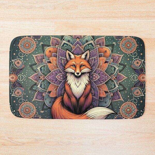 Item preview, Ancestral Wisdom: Mandala Fox designed and sold by Guia de Vida.